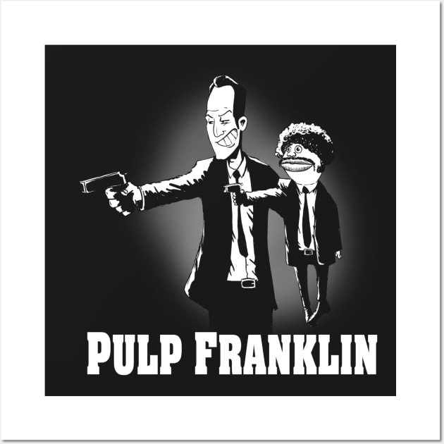 Pulp Franklin Wall Art by plane_yogurt